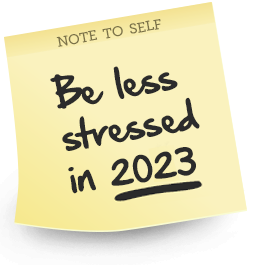 Top Tips, How 2 with AT. Feel Less Stressed 2019